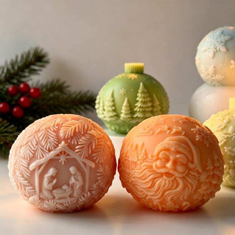 Weihnachten Kristallkugel Form – Soap Making Instructions Bewertung und Preis