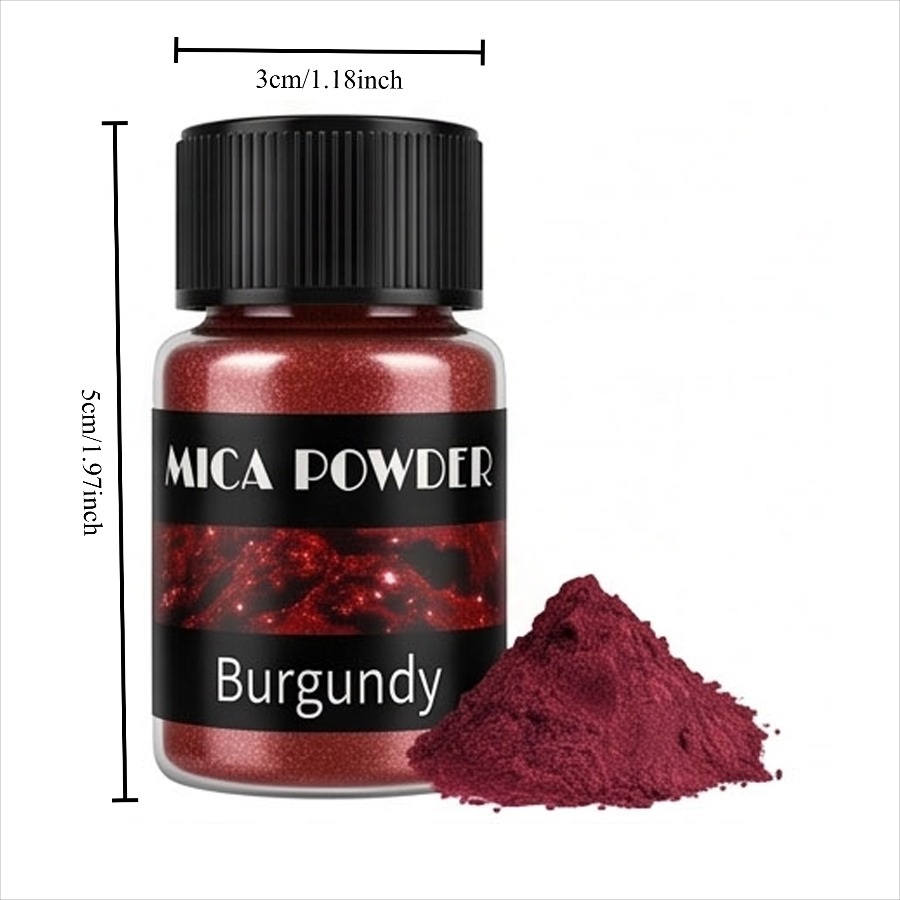 Burgunder Mica-Pulver für Schm – Soap Making Ins Bewertung und Preis