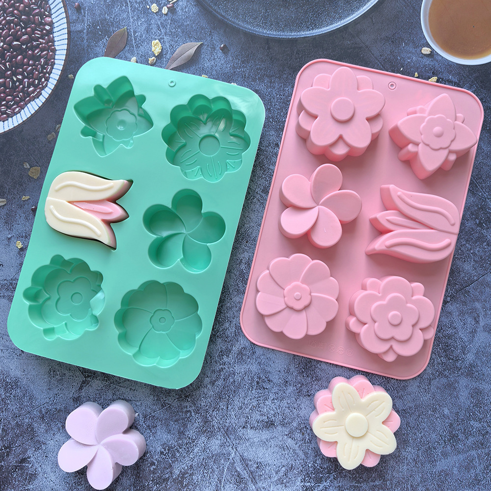 Verschiedene Blumen-Silikonfor – Soap Making Kit For Beginners Bewertung und Preis